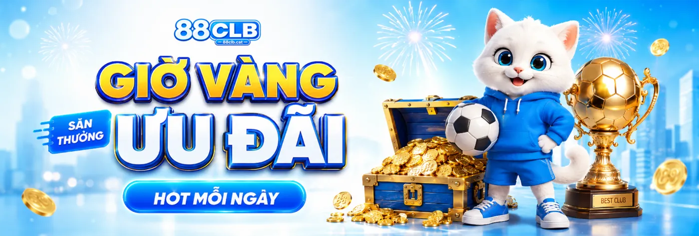 Banner ưu đãi nhà cái 88CLB