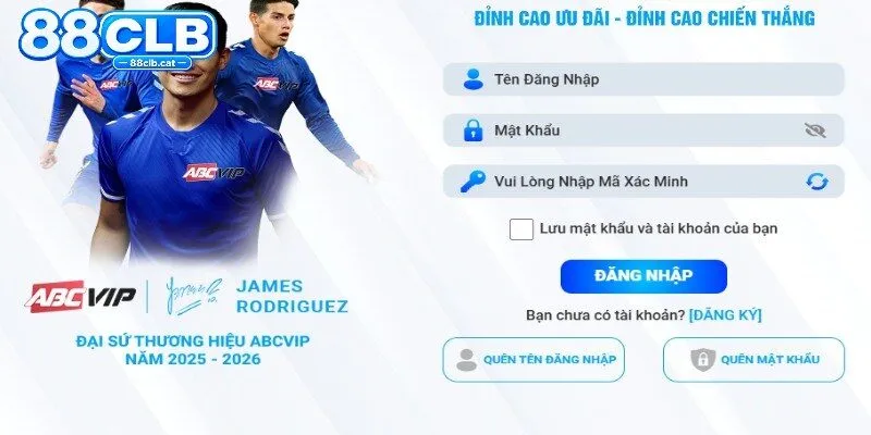 Hướng dẫn 88CLB đăng nhập vào tài khoản cá nhân
