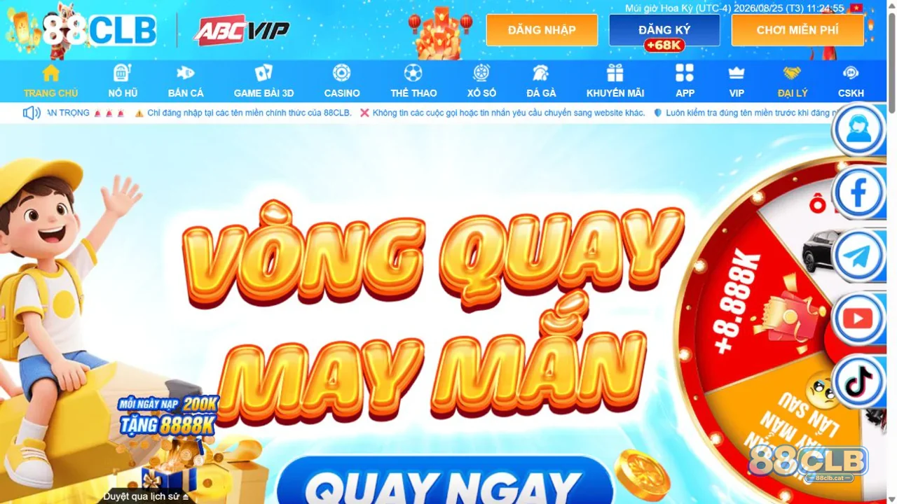 Trang chủ nhà cái 88CLB tại rslot77mantap.com